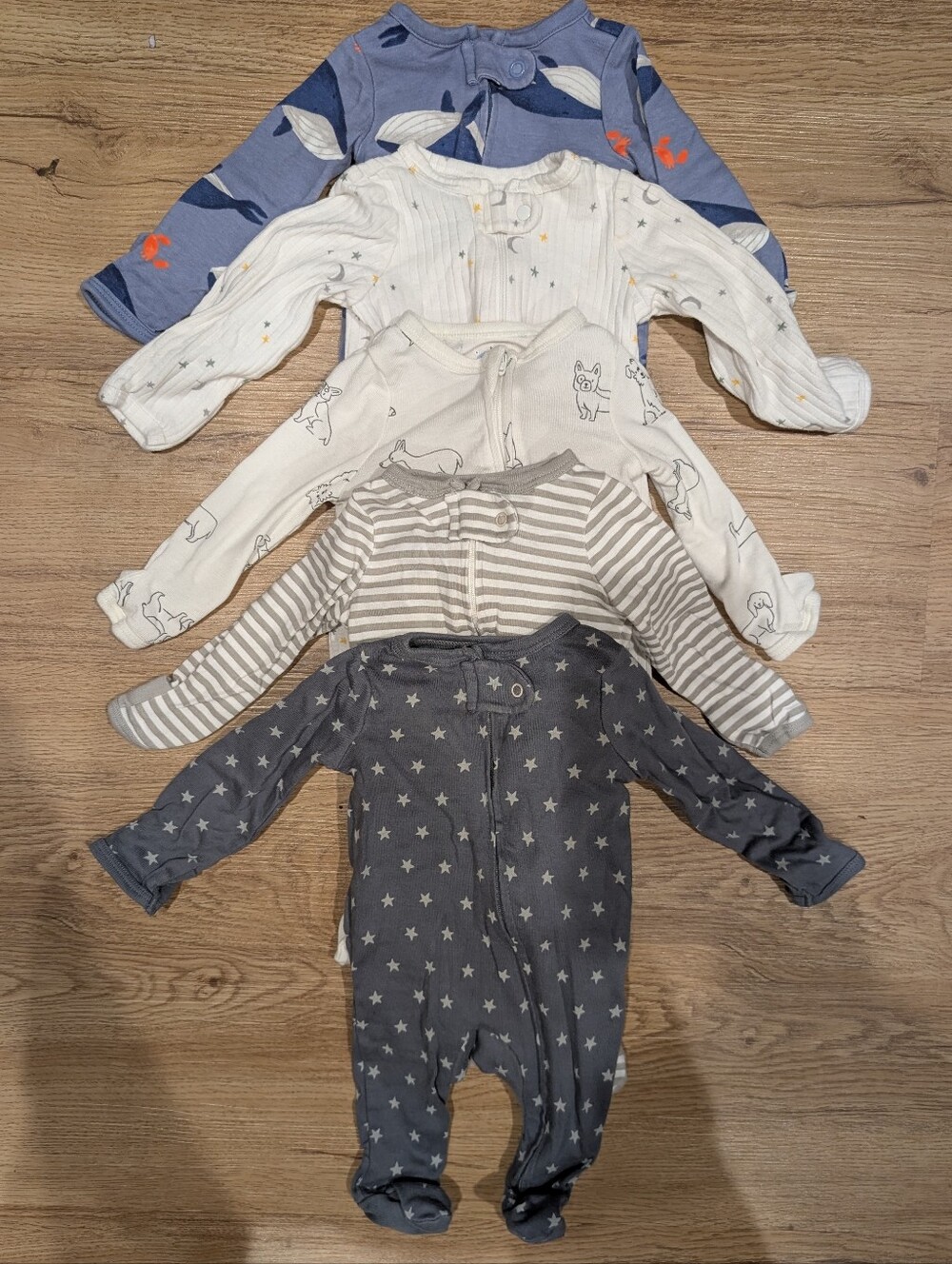 Various Brands | Footie Pajamas | Newborn